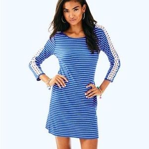 Lilly Pulitzer Marlowe Dress in Beckon Blue Breeze Size Large